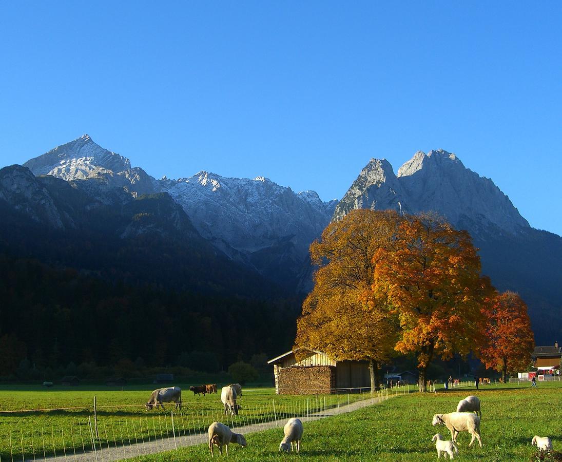 Ferienwohnung Am Kurpark -Wohnung 2,90Qm- Garmisch-Partenkirchen Exteriér fotografie